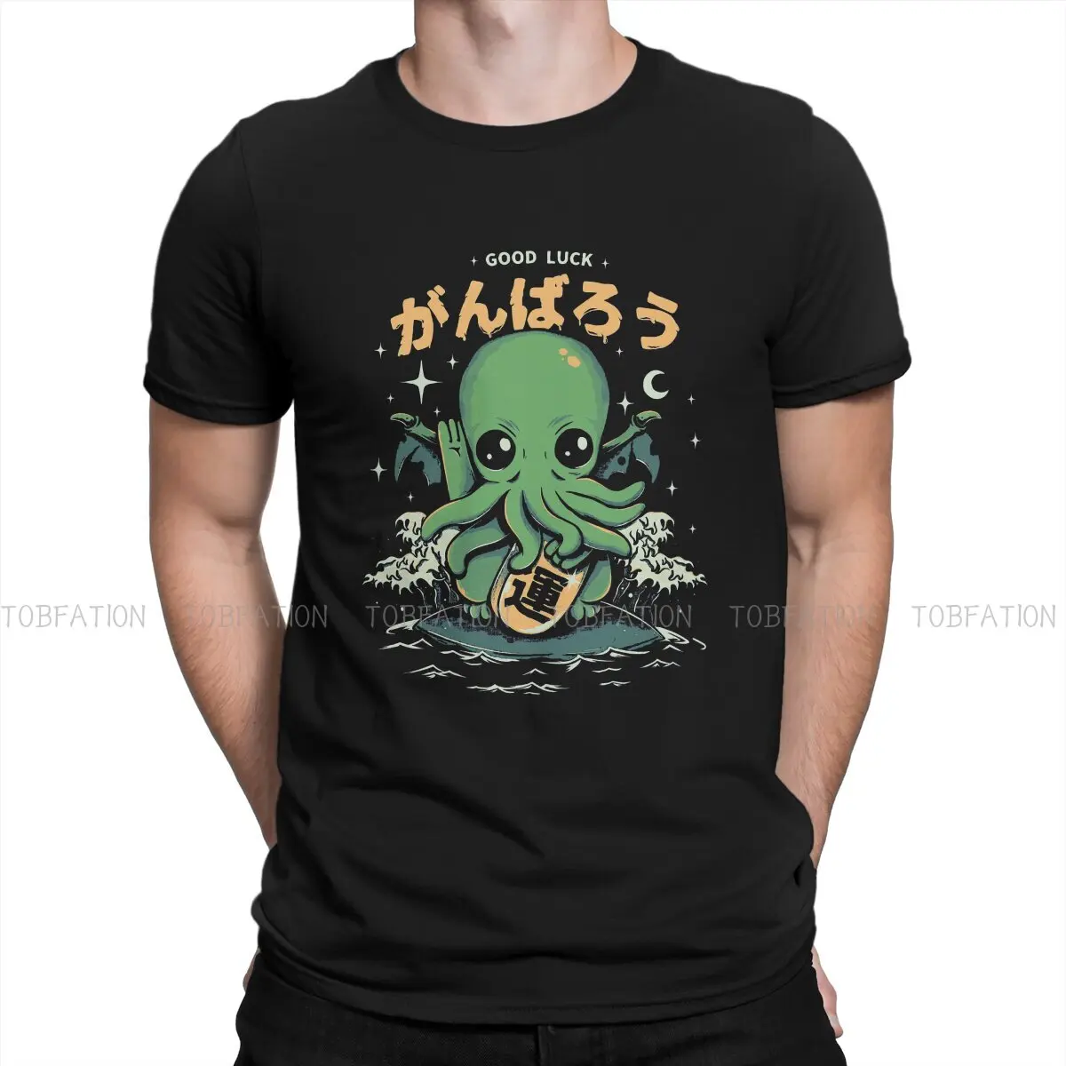 Good Luck Cthulhu Mythos Tshirt Alternative Punk T shirt Streetwear Homme Pure Cotton Ofertas Short Sleeve Tops
Good Luck Cthulhu Mythos Tshirt Alternative Punk T shirt Streetwear Homme Pure Cotton Ofertas Short Sleeve Tops