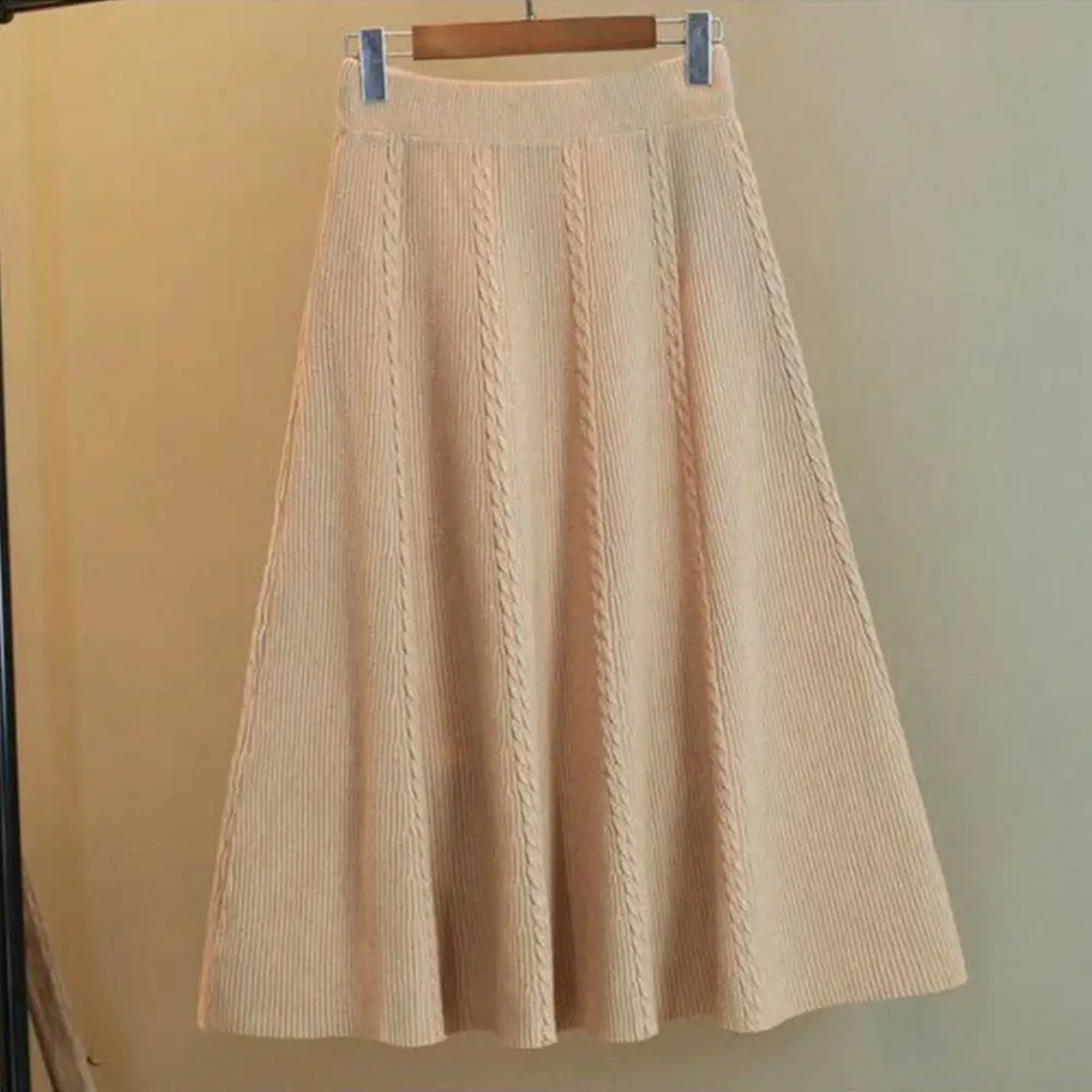 Big Swing Skirt High Waist Skirt Cozy Chic Women's High Waist Knit Midi Skirts for Fall Winter Commutes Soft Thick Elastic
Big Swing Skirt High Waist Skirt Cozy Chic Women's High Waist Knit Midi Skirts for Fall Winter Commutes Soft Thick Elastic