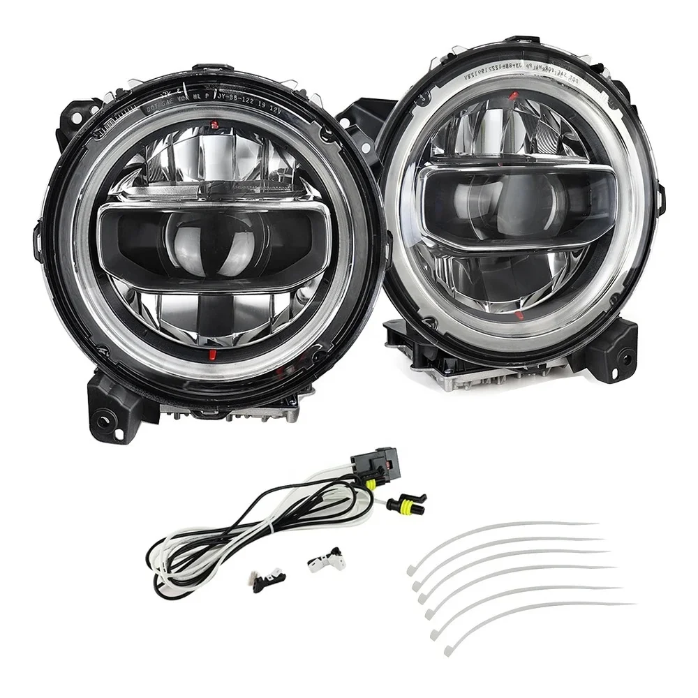 For Jeep Wrangler Headlight 2018-2021 Wrangler JL Head Lights DRL Turn Signal High Beam Projector Lens
For Jeep Wrangler Headlight 2018-2021 Wrangler JL Head Lights DRL Turn Signal High Beam Projector Lens