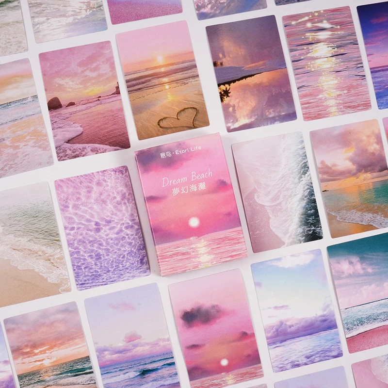 30pcs Dream Beach Beautiful Scenery Stickers DIY Scrapbooking Journal Stickers Gift Decoration Material Paper Korean Stationery
30pcs Dream Beach Beautiful Scenery Stickers DIY Scrapbooking Journal Stickers Gift Decoration Material Paper Korean Stationery
