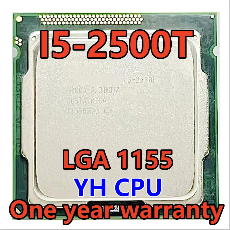 

i5-2500T i5 2500T SR00A Processor 6M Cache, 2.3 GHz LGA1155 Desktop CPU 45W I5 2500T