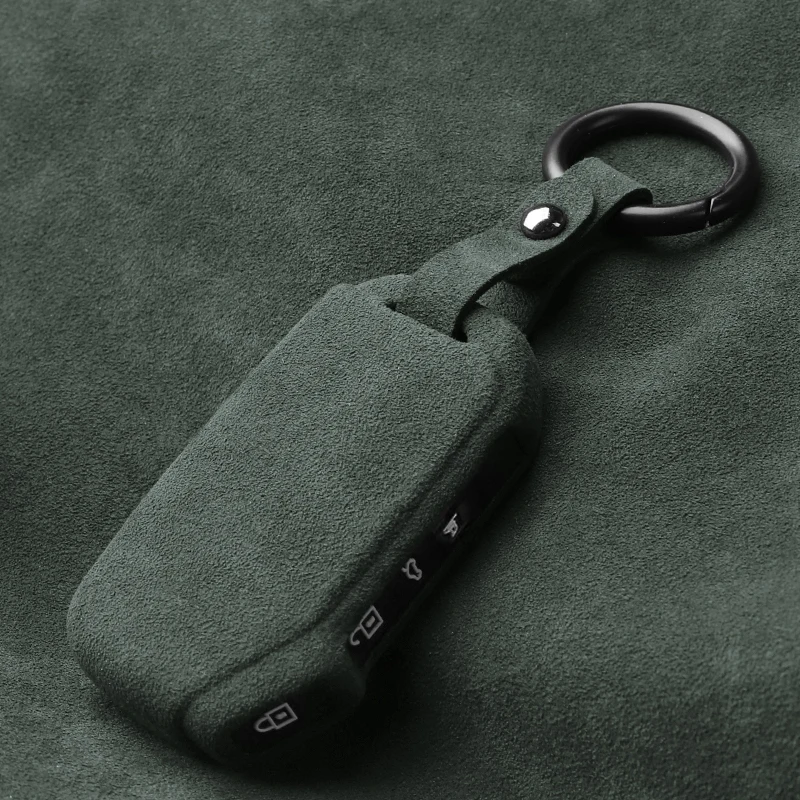 High End Italy Alcantara for For KIA K3 K5 SPORTAGE Ace KX3 Side 3 4 Button Smart Remote Car Key Case Cover Holder Keychain Ring
High End Italy Alcantara for For KIA K3 K5 SPORTAGE Ace KX3 Side 3 4 Button Smart Remote Car Key Case Cover Holder Keychain Ring