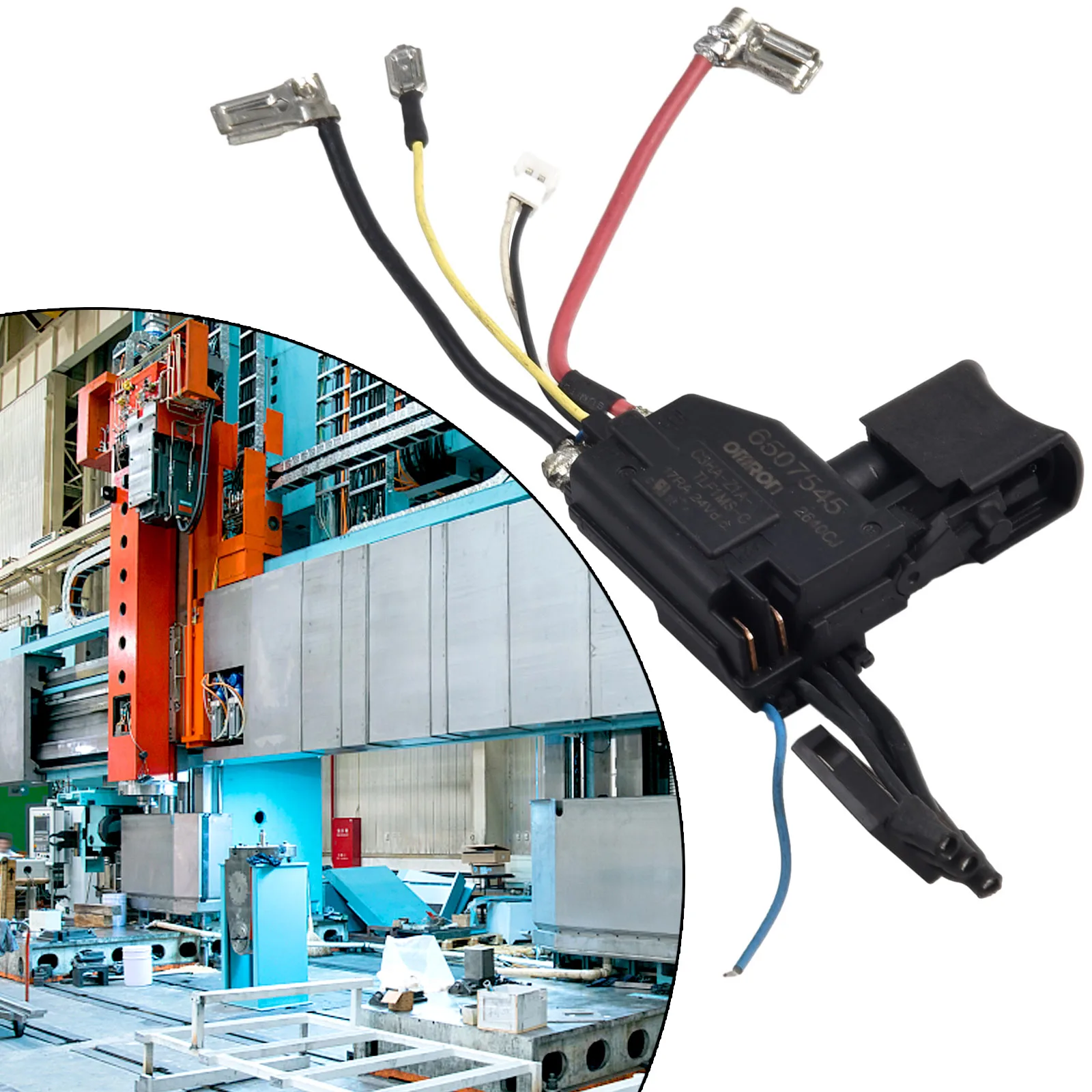 1XSwitch Trigge 632F27-4 Fit For DDF482 DHP482 Cordless Screwdriver Spare Parts Electric Drill Control Button Switch
1XSwitch Trigge 632F27-4 Fit For DDF482 DHP482 Cordless Screwdriver Spare Parts Electric Drill Control Button Switch