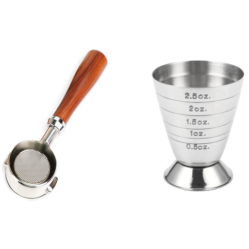 Measuring Shot Cup Ounce Jigger Bar Cocktail Drink Mixer With Coffee Bottomless Machine Wood Handle Filter For Welhome
Measuring Shot Cup Ounce Jigger Bar Cocktail Drink Mixer With Coffee Bottomless Machine Wood Handle Filter For Welhome