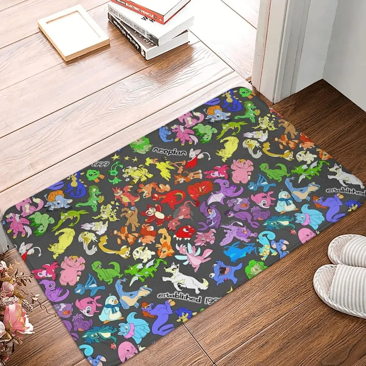 NEOSPLASH! All The Neopets, All Over Print! Doormat Rug Carpet Mat Footpad Polyester Anti-slip Entrance Kitchen Bedroom Balcony
NEOSPLASH! All The Neopets, All Over Print! Doormat Rug Carpet Mat Footpad Polyester Anti-slip Entrance Kitchen Bedroom Balcony