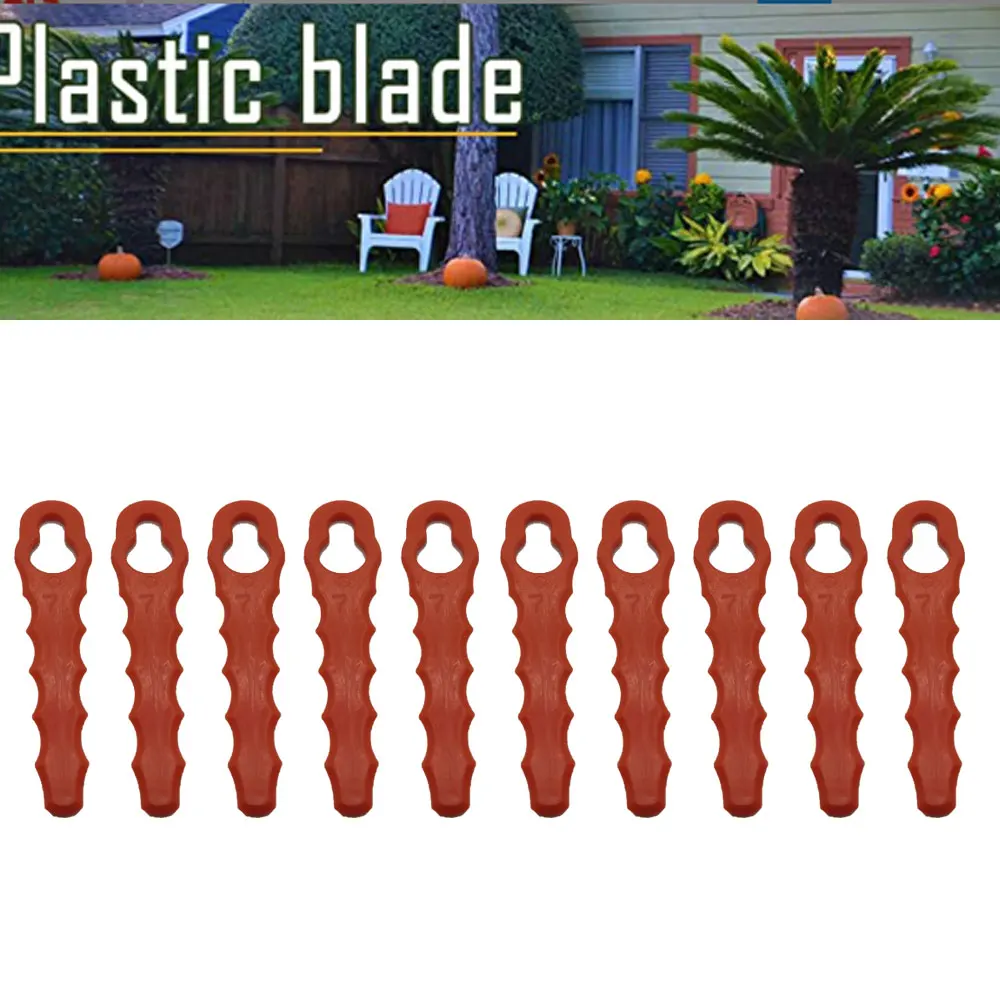 10pcs Grass Trimmer Blades For BLACK+DECKER GH900 GH912 Lawn Mower Spare Trimmer Blade Garden Replacement Tool
10pcs Grass Trimmer Blades For BLACK+DECKER GH900 GH912 Lawn Mower Spare Trimmer Blade Garden Replacement Tool