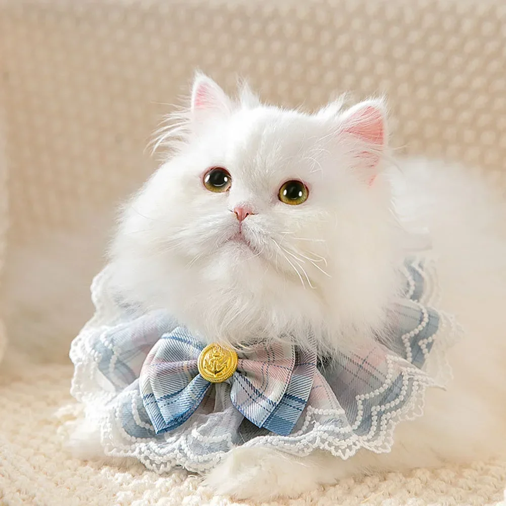 Pet Bib Pink Plaid Ribbon Dog Bowtie Organza Cotton Gauze Dog Necklace Bibs Cat Accessories Special Kitten Pet Products
Pet Bib Pink Plaid Ribbon Dog Bowtie Organza Cotton Gauze Dog Necklace Bibs Cat Accessories Special Kitten Pet Products