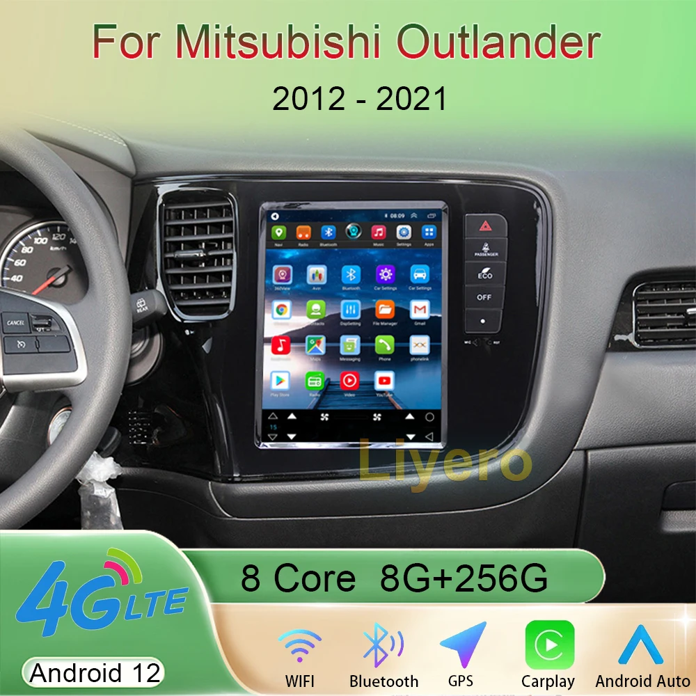 Liyero 10.4 Inch Auto Android 12 For Mitsubishi Outlander 2012-2021 Car Radio Stereo Multimedia Player GPS Navigation Video WIFI
Liyero 10.4 Inch Auto Android 12 For Mitsubishi Outlander 2012-2021 Car Radio Stereo Multimedia Player GPS Navigation Video WIFI