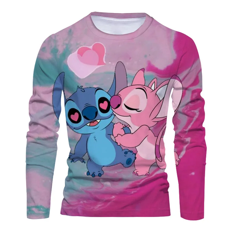 Spring and Autumn Disney Brand Stitch and Mickey Anime 3D Printing New Street Casual Trend Men's Round Neck Long Sleeve T-Shirt
Spring and Autumn Disney Brand Stitch and Mickey Anime 3D Printing New Street Casual Trend Men's Round Neck Long Sleeve T-Shirt