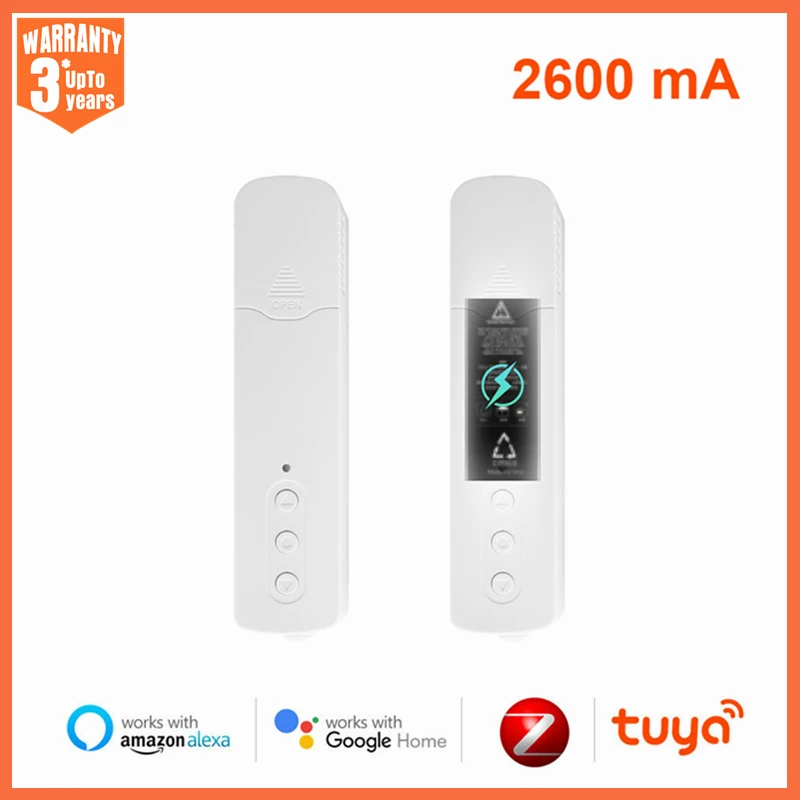 Zigbee Tuya Smart Motorized Chain Roller Blind Shutter Curtain Motor,Build-in Lithium Battery Work With Alexa/Google Home
Zigbee Tuya Smart Motorized Chain Roller Blind Shutter Curtain Motor,Build-in Lithium Battery Work With Alexa/Google Home