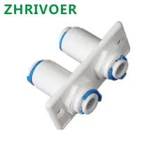 OD Hose Quick Fitting Connector RO Water Plastic Pipe Coupling Reverse Osmosis Aquarium System Double Bulkhead Straight 1/4"
OD Hose Quick Fitting Connector RO Water Plastic Pipe Coupling Reverse Osmosis Aquarium System Double Bulkhead Straight 1/4"