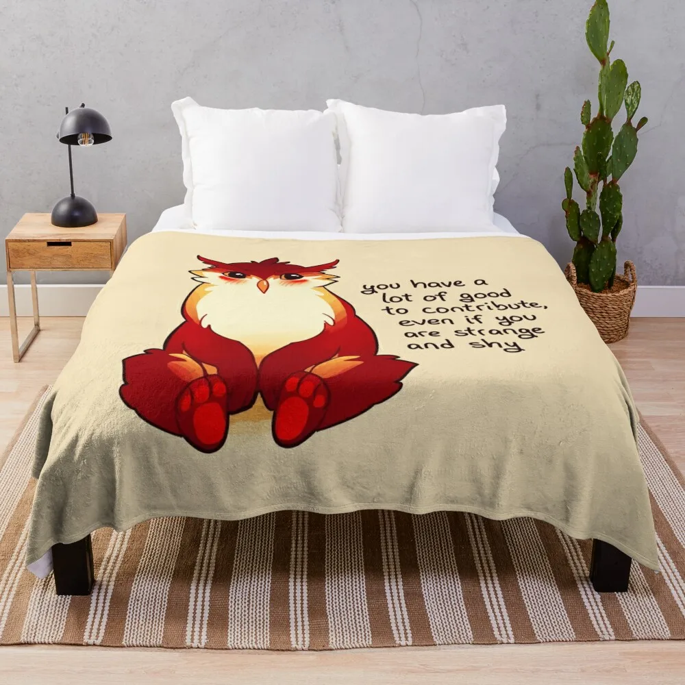 You Have a Lot of Good to Contribute Blushing Owlbear Throw Blanket Sofa Throw Blanket Soft Plush Plaid Fashion Sofa Blankets
You Have a Lot of Good to Contribute Blushing Owlbear Throw Blanket Sofa Throw Blanket Soft Plush Plaid Fashion Sofa Blankets