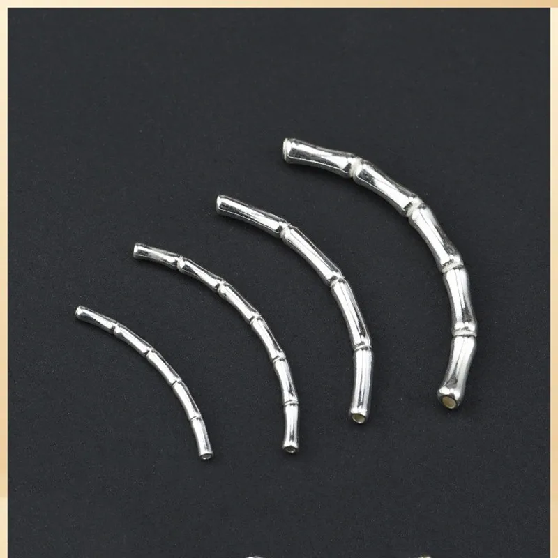 5PCS S925 sterling silver elbow jewelry accessories bone tube bamboo tube handmade DIY beaded material bracelet accessories
5PCS S925 sterling silver elbow jewelry accessories bone tube bamboo tube handmade DIY beaded material bracelet accessories