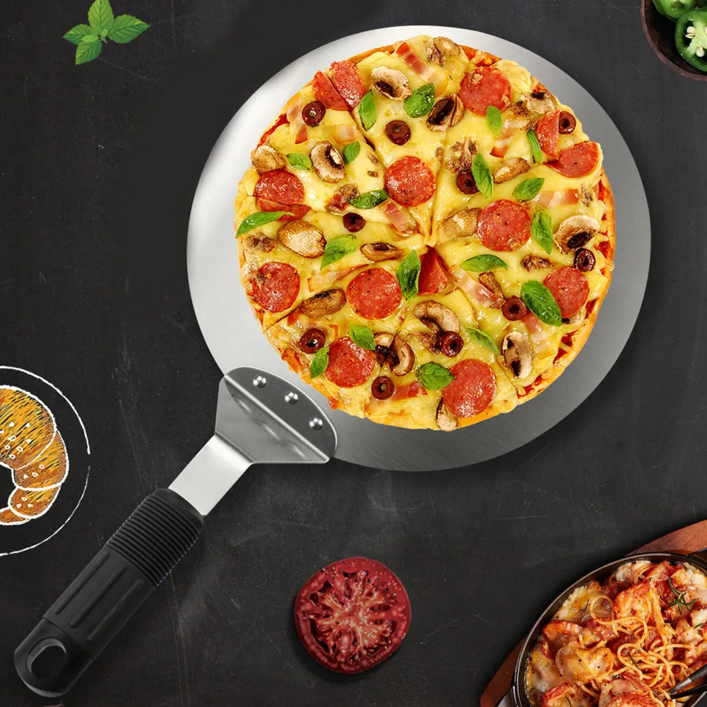 Pizza Peels Stainless Steel Oven Baking Cake Lifter Shovel Tray With Handle Pizza Holder Cake Spatula Kitchen Cooking Tool
Pizza Peels Stainless Steel Oven Baking Cake Lifter Shovel Tray With Handle Pizza Holder Cake Spatula Kitchen Cooking Tool