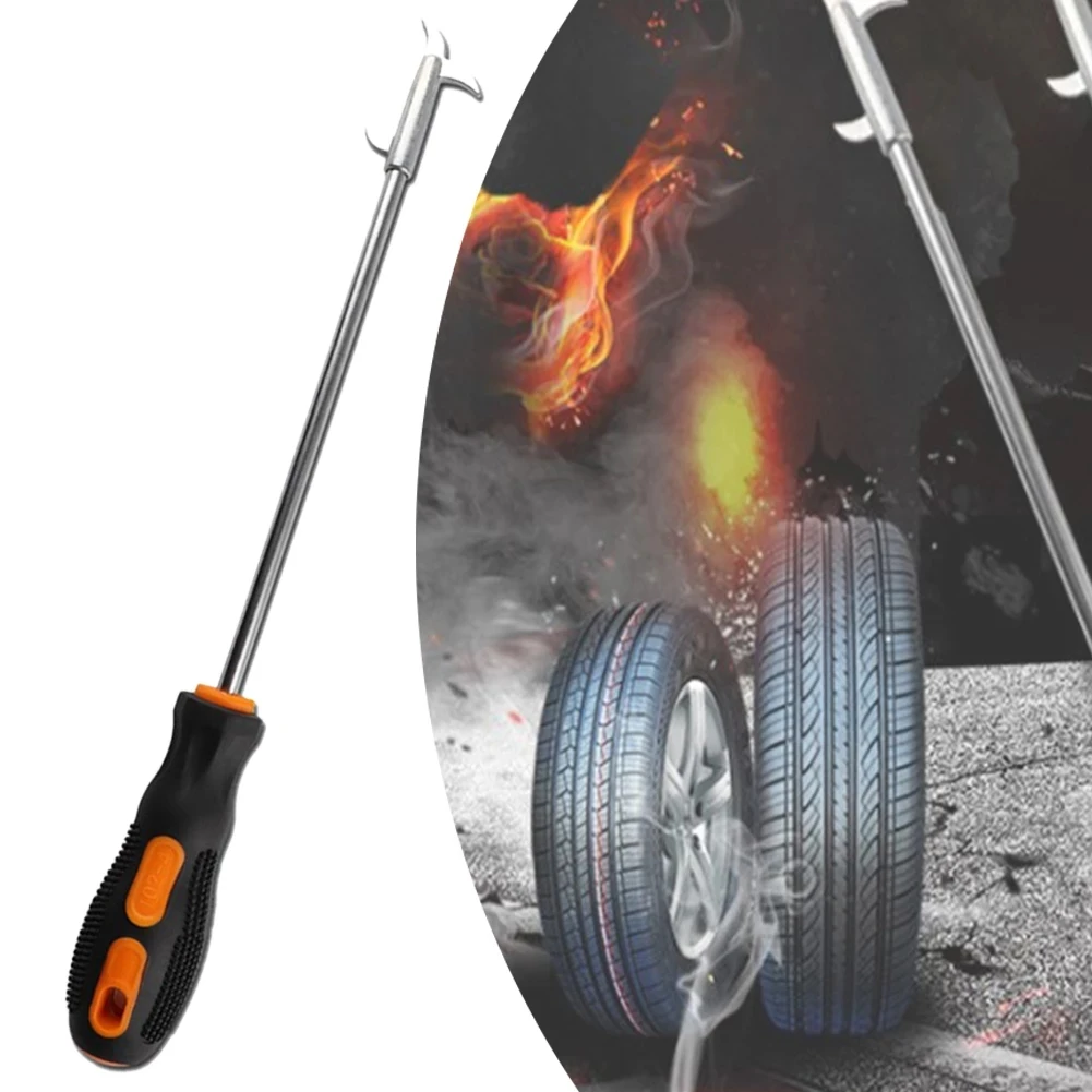 Tire Cleaning Tool Tire Cleaning Hook Vehicle Tire Slot Stones Cleaner Tool Anti-slp Long Reach Hook Solt Stone Remover
Tire Cleaning Tool Tire Cleaning Hook Vehicle Tire Slot Stones Cleaner Tool Anti-slp Long Reach Hook Solt Stone Remover