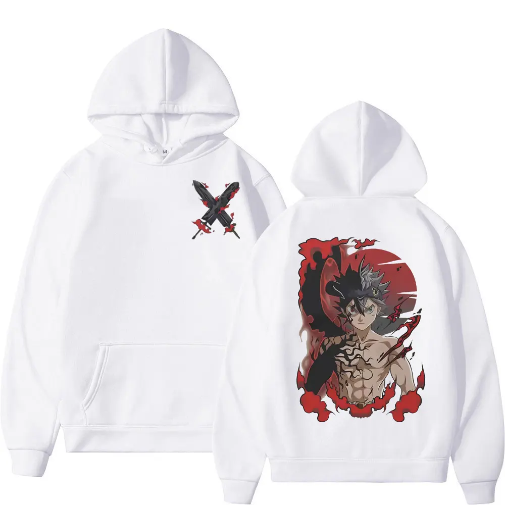 Japan Anime Black Clover Asta Graphic Hoodie Men's Women's Gothic Vintage Hooded Sweatshirts Casual Fashion Oversized Pullovers
Japan Anime Black Clover Asta Graphic Hoodie Men's Women's Gothic Vintage Hooded Sweatshirts Casual Fashion Oversized Pullovers