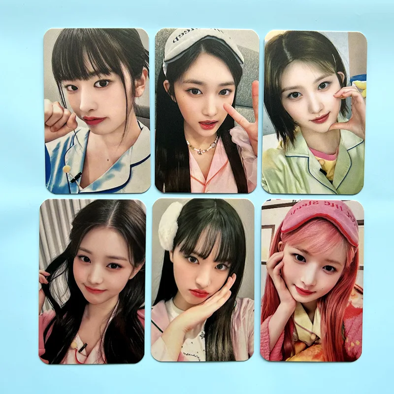 6Pcs/Set KPOP IVE I've IVE New Album Pajamas Selfie Photocards Wonyoung Liz Leeseo Cute Deluxe Postcards Fans Collection Gifts
6Pcs/Set KPOP IVE I've IVE New Album Pajamas Selfie Photocards Wonyoung Liz Leeseo Cute Deluxe Postcards Fans Collection Gifts