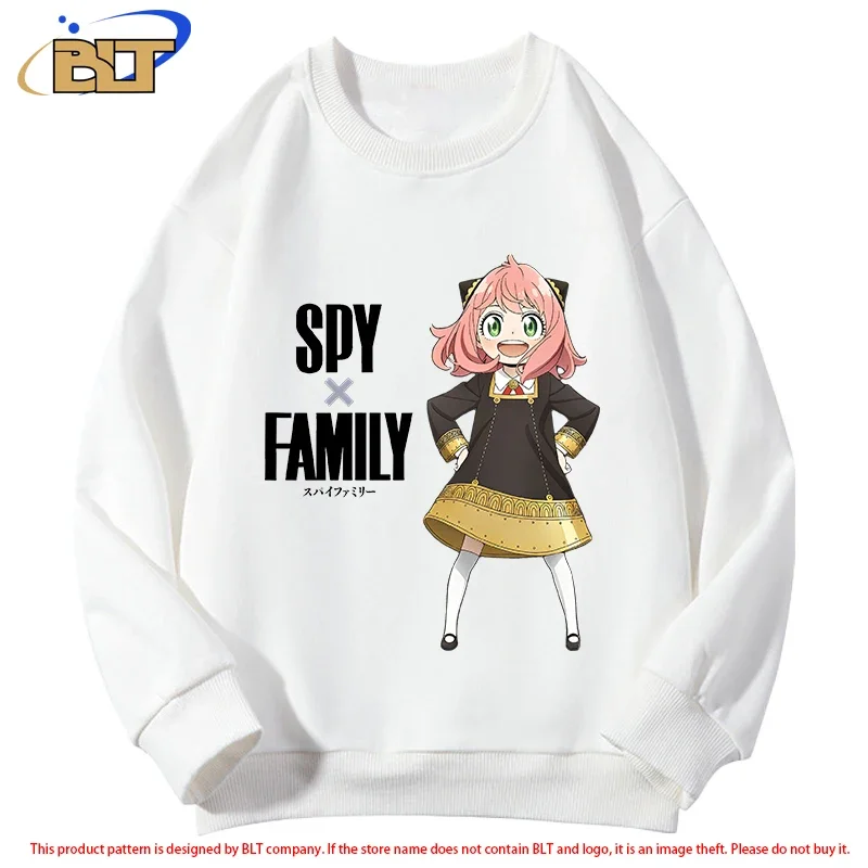 SPY x FAMILY anime clothing Anya Forger printed children's sports tops casual sweatshirt cartoon clothing for girls
SPY x FAMILY anime clothing Anya Forger printed children's sports tops casual sweatshirt cartoon clothing for girls