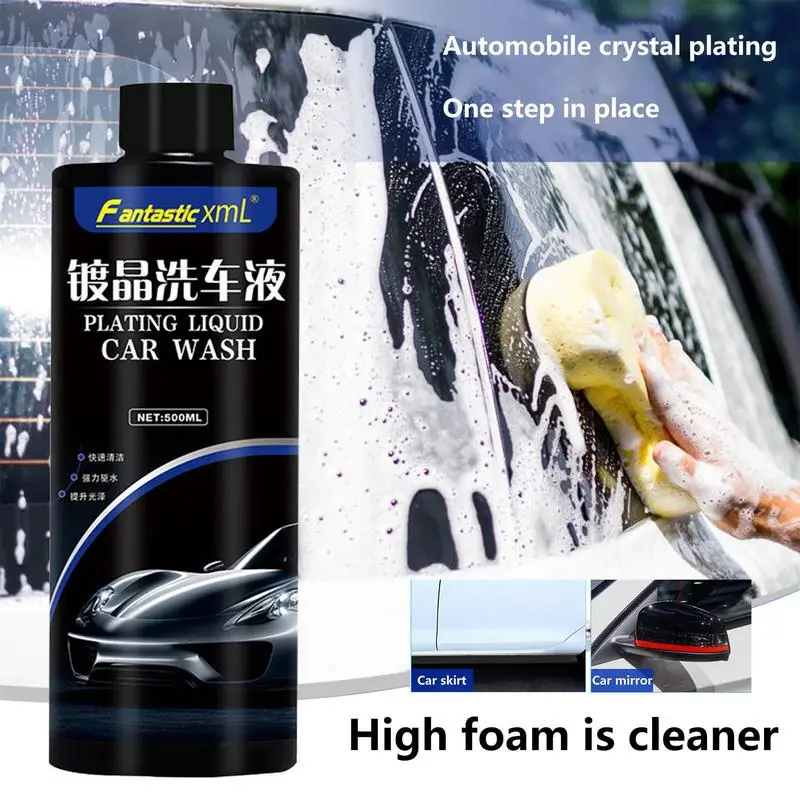 Car Wash Liquid Hydrophobic Long Lasting Instant Cleaner Water Free Stain Remover Cleaning Liquid Polishing For Automobiles
Car Wash Liquid Hydrophobic Long Lasting Instant Cleaner Water Free Stain Remover Cleaning Liquid Polishing For Automobiles