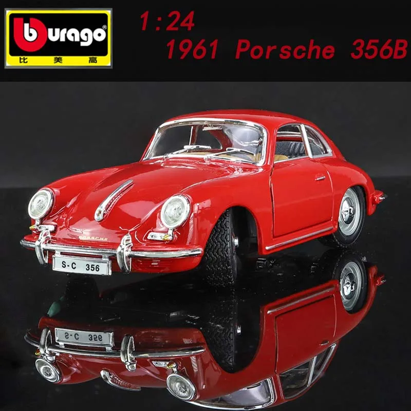 Модель автомобиля из сплава Bburago 1:24 1961 Porsche 356B, модель автомобиля из литого под давлением, коллекционный подарок, миниатюрная модель автомобиля, декоративная модель
Модель автомобиля из сплава Bburago 1:24 1961 Porsche 356B, модель автомобиля из литого под давлением, коллекционный подарок, миниатюрная модель автомобиля, декоративная модель