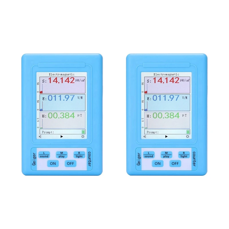 2X BR-9A Handheld Portable Electromagnetic Radiation Detector High Precision Electromagnetic Radiation Tester
2X BR-9A Handheld Portable Electromagnetic Radiation Detector High Precision Electromagnetic Radiation Tester