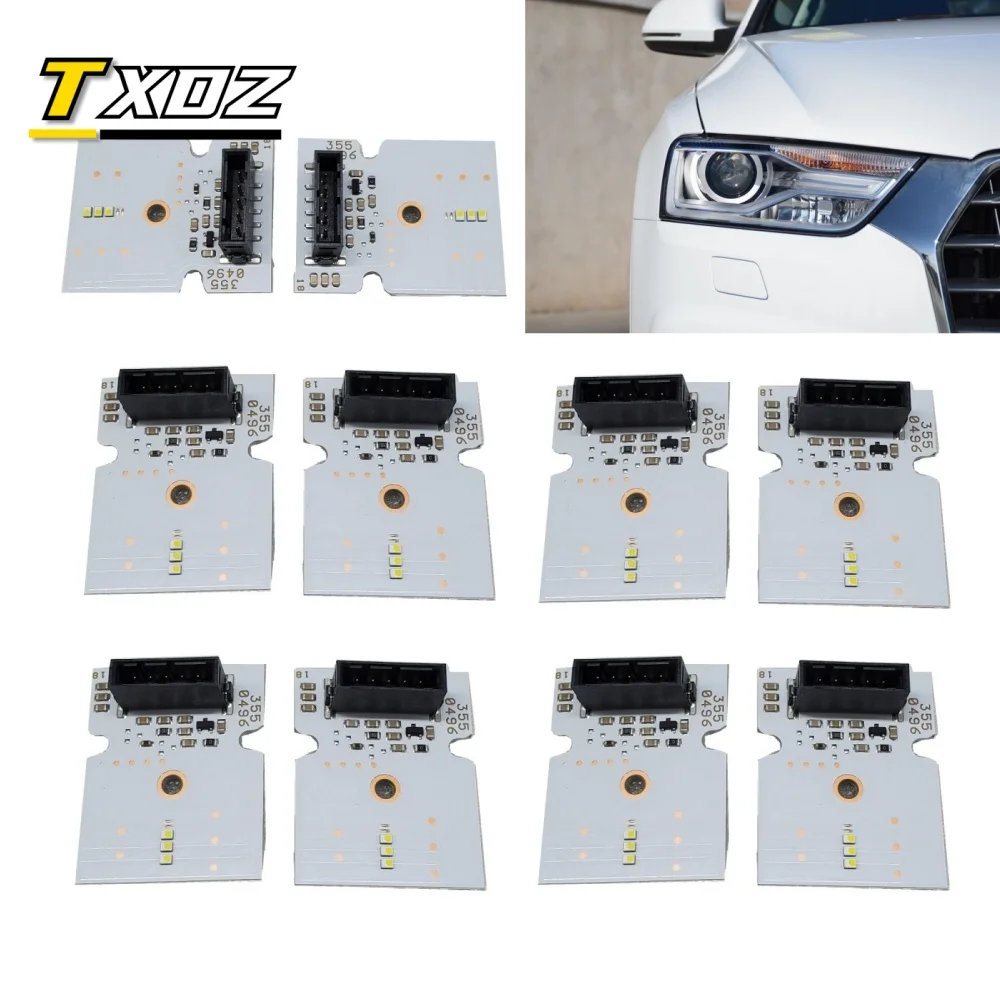 10x ярко-белые ДХО платы для 2016 2017 2018 Audi Q3, Ксеноновые фары, дневные ходовые рандовые, модуль ДХО 8U0941475C 8U0941475B
10x ярко-белые ДХО платы для 2016 2017 2018 Audi Q3, Ксеноновые фары, дневные ходовые рандовые, модуль ДХО 8U0941475C 8U0941475B
