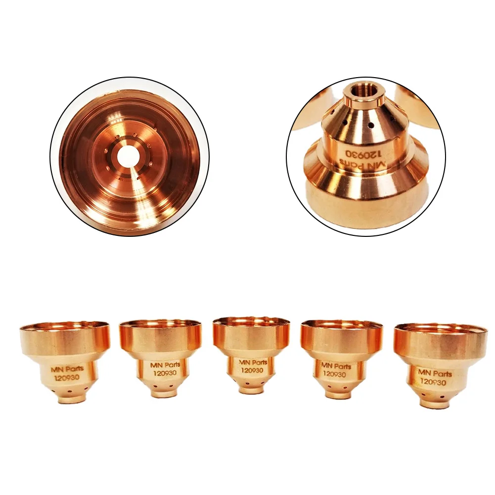 5PCS 120930 Plasma Torch Shield Cup Tip Electrode Nozzle Plasma Welding Cutting Torch Consumable For 1250 Plasma Cutting Torch
5PCS 120930 Plasma Torch Shield Cup Tip Electrode Nozzle Plasma Welding Cutting Torch Consumable For 1250 Plasma Cutting Torch