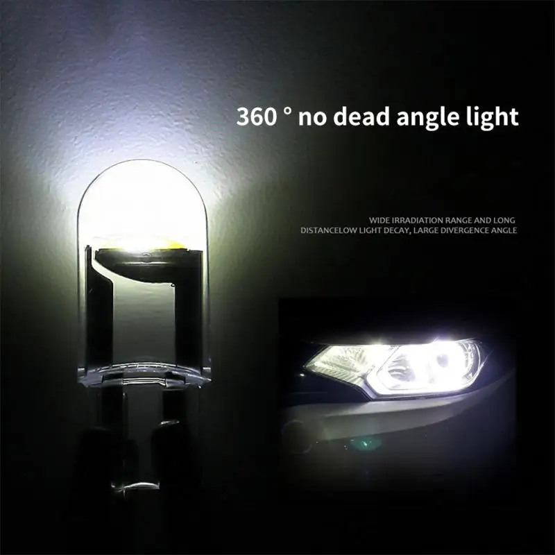 W5W LED CAR Canbus Glass COB 6000k Reading Dome Lamp Marker Wedge License Plate Light Bulb 168 194 192 DC 12V White Blue Red
W5W LED CAR Canbus Glass COB 6000k Reading Dome Lamp Marker Wedge License Plate Light Bulb 168 194 192 DC 12V White Blue Red