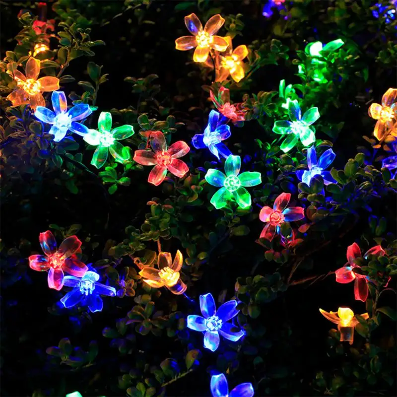 Solar String Christmas Lights Outdoor 100/50/20LED 8Mode Waterproof Flower Garden Blossom Lighting Party Home Decoration
Solar String Christmas Lights Outdoor 100/50/20LED 8Mode Waterproof Flower Garden Blossom Lighting Party Home Decoration