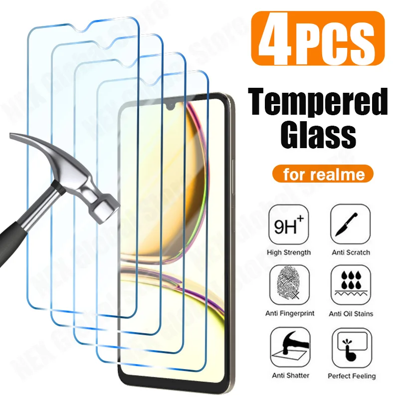 4 шт. закаленное стекло для Realme 9 8 7 Pro Plus 8i GT 5G, Защита экрана для Realme GT Neo 2 3 GT 2 X2 Pro C11 C21, стекло
4 шт. закаленное стекло для Realme 9 8 7 Pro Plus 8i GT 5G, Защита экрана для Realme GT Neo 2 3 GT 2 X2 Pro C11 C21, стекло