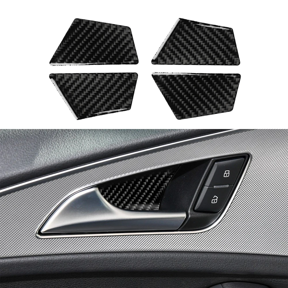 4pcs Car Door Bowl Decoration Stickers Decal Cover Trim for Audi A6 S6 C7 A7 S7 4G8 2012-2018 Interior Accessories Carbon Fiber
4pcs Car Door Bowl Decoration Stickers Decal Cover Trim for Audi A6 S6 C7 A7 S7 4G8 2012-2018 Interior Accessories Carbon Fiber