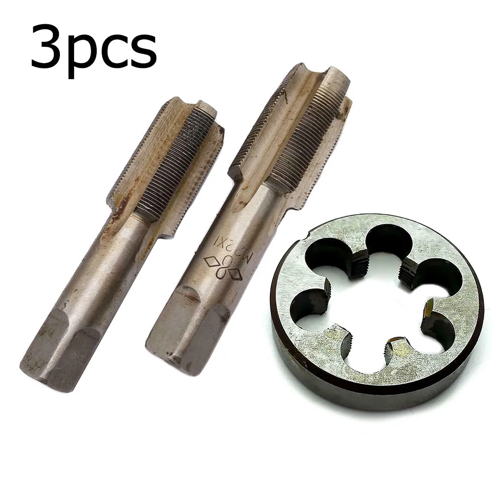 HSS Metric Right Hand Tap And Die Set HSS M22 X 1mm Taper And Plug Tap And M22 X 1mm Mold Metric Thread Right Hand
HSS Metric Right Hand Tap And Die Set HSS M22 X 1mm Taper And Plug Tap And M22 X 1mm Mold Metric Thread Right Hand