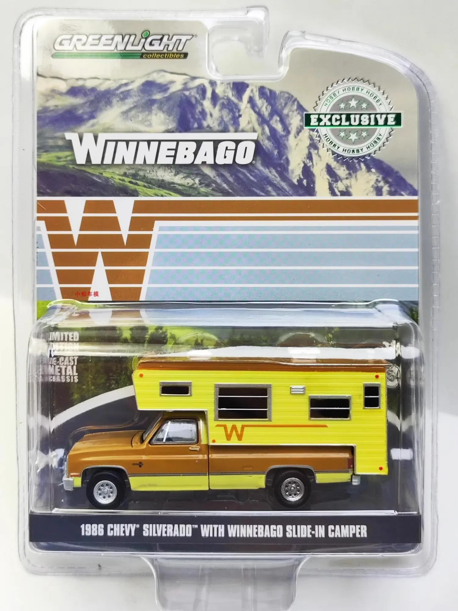 1:64 1986 Chevrolet Silverado с winneбаго слайд-IN Canper литые модели автомобилей из металлического сплава игрушки для коллекции подарков
1:64 1986 Chevrolet Silverado с winneбаго слайд-IN Canper литые модели автомобилей из металлического сплава игрушки для коллекции подарков