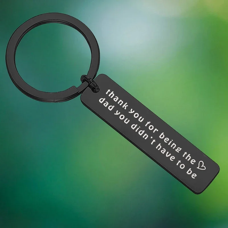 Fathers Day Birthday Gift Keychain Step Dad Key Chain Pendant Daddy Gifts Thank You for Being The Dad You Didn't Have to Be
Fathers Day Birthday Gift Keychain Step Dad Key Chain Pendant Daddy Gifts Thank You for Being The Dad You Didn't Have to Be