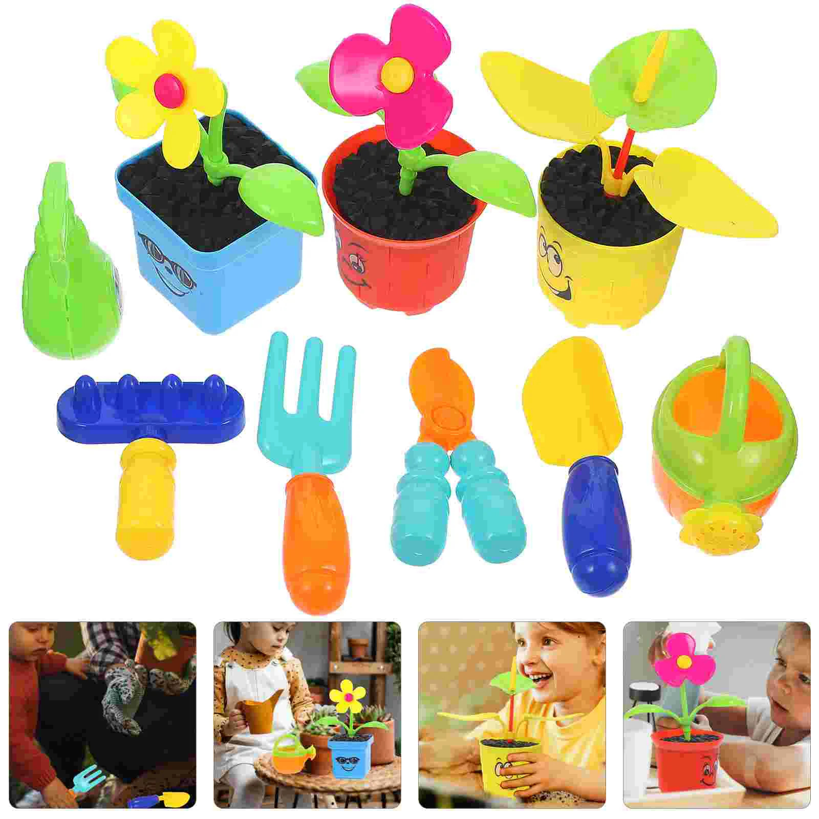 Gardening Equipment for Kids Flower Toy Toys Baby Planting Tools Educational Plastic Plaything
Gardening Equipment for Kids Flower Toy Toys Baby Planting Tools Educational Plastic Plaything