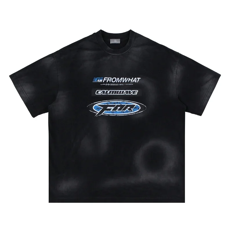 Far archive Wash Water Black T-shirt 1:1 Best Quality Vintage Tops Summer Men's Women's High Street Loose Short Sleeve T-shirt
Far archive Wash Water Black T-shirt 1:1 Best Quality Vintage Tops Summer Men's Women's High Street Loose Short Sleeve T-shirt