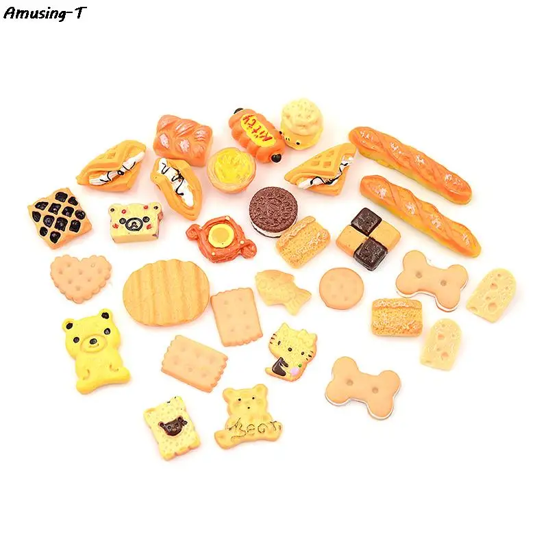 30pcs Dolls Miniature Pretend Toy Mini Play Food Cake Biscuit Donuts Dolls Accessories
30pcs Dolls Miniature Pretend Toy Mini Play Food Cake Biscuit Donuts Dolls Accessories