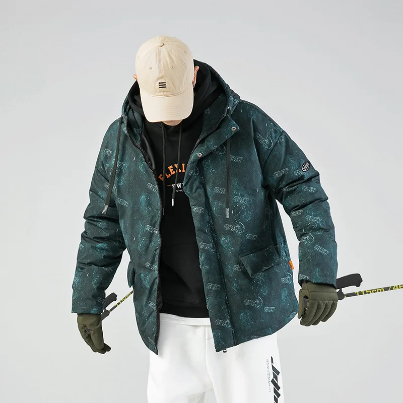 Japanese Fashion Hooded Cotton Jacket Men 2022 Winter Printing Thickened Warm Jackets Outdoor Sports Loose Coat Men Parkas
Japanese Fashion Hooded Cotton Jacket Men 2022 Winter Printing Thickened Warm Jackets Outdoor Sports Loose Coat Men Parkas