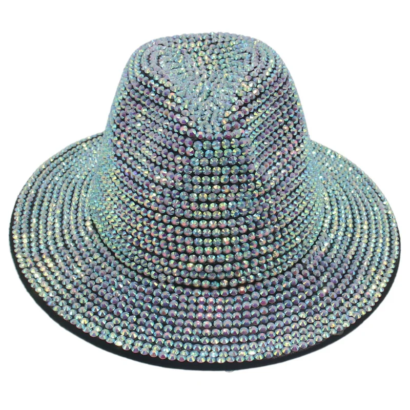 Rhinestone Jazz Fedora Hats Wide Brim Cowboy Hat for Women Men Stage Performance Shiny Handmade Diamond Retro Felt Top Hat 11 Mallzona Sd3a67f4c70334fe39f3a75fc4f252139W Rhinestone Jazz Fedora Hats Wide Brim Cowboy Hat for Women Men Stage Performance Shiny Handmade Diamond Retro Felt Top Hat Mallzona