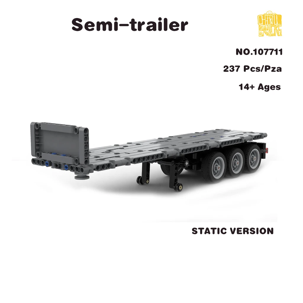 MOC107711 Semi-trailer Model With PDF Drawings Building Blocks Bricks Kids DIY Toys Birthday Christmas Gifts
MOC107711 Semi-trailer Model With PDF Drawings Building Blocks Bricks Kids DIY Toys Birthday Christmas Gifts