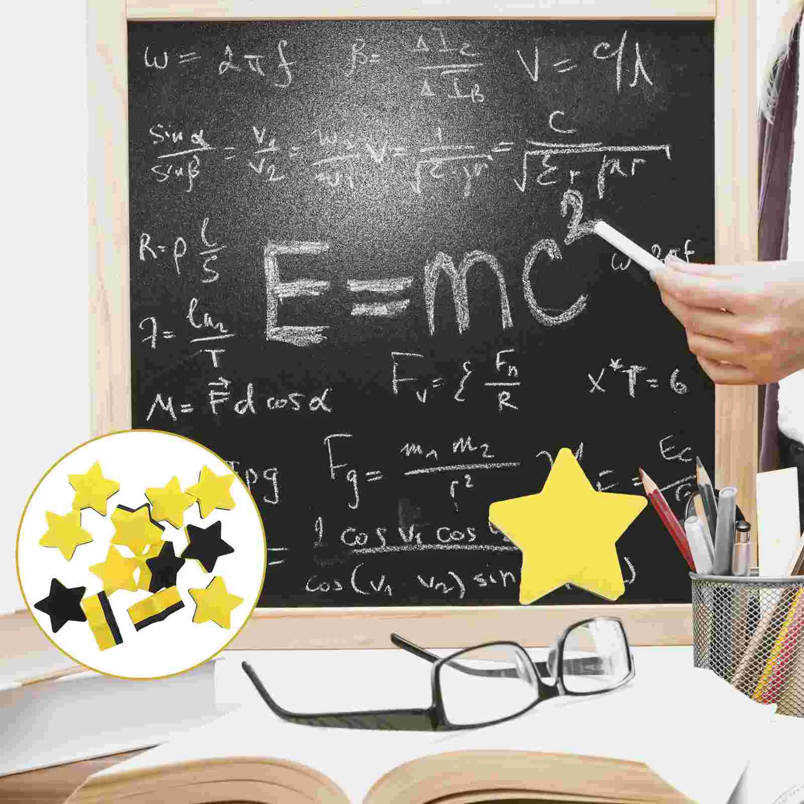 12Pcs Classroom Whiteboard Erasers Star Modeling Whiteboard Erasers Whiteboard Cleaning Tools
12Pcs Classroom Whiteboard Erasers Star Modeling Whiteboard Erasers Whiteboard Cleaning Tools