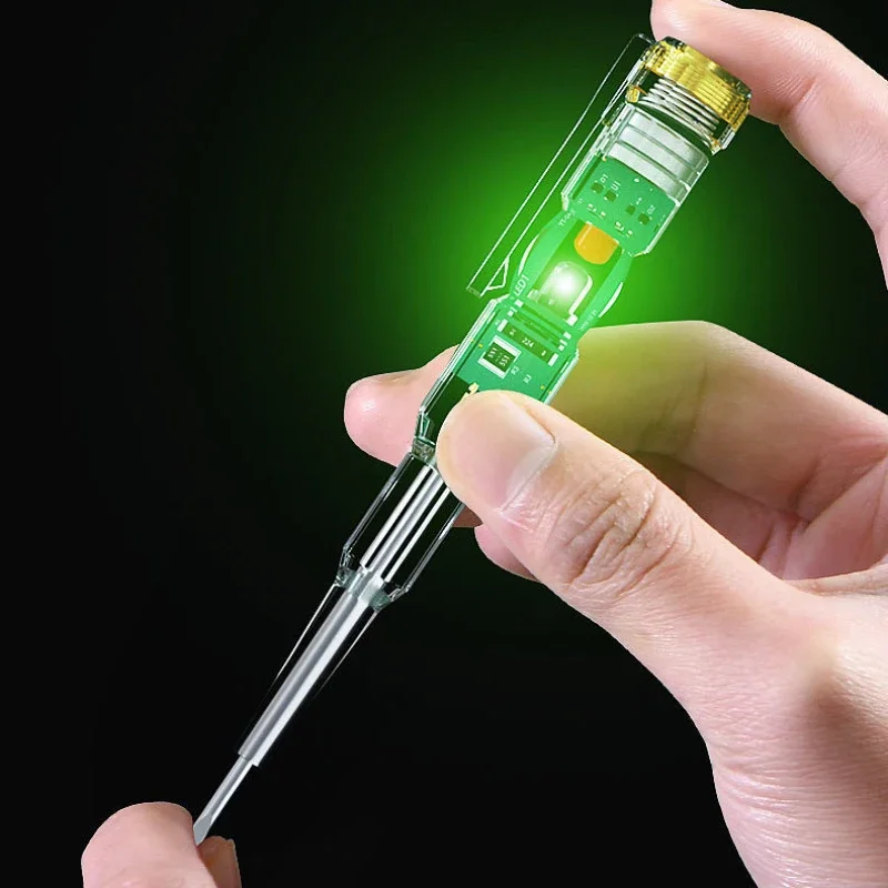 High brightness color light electric pen, zero wire, live wire, break point detection, on/off household induction test pen 
High brightness color light electric pen, zero wire, live wire, break point detection, on/off household induction test pen