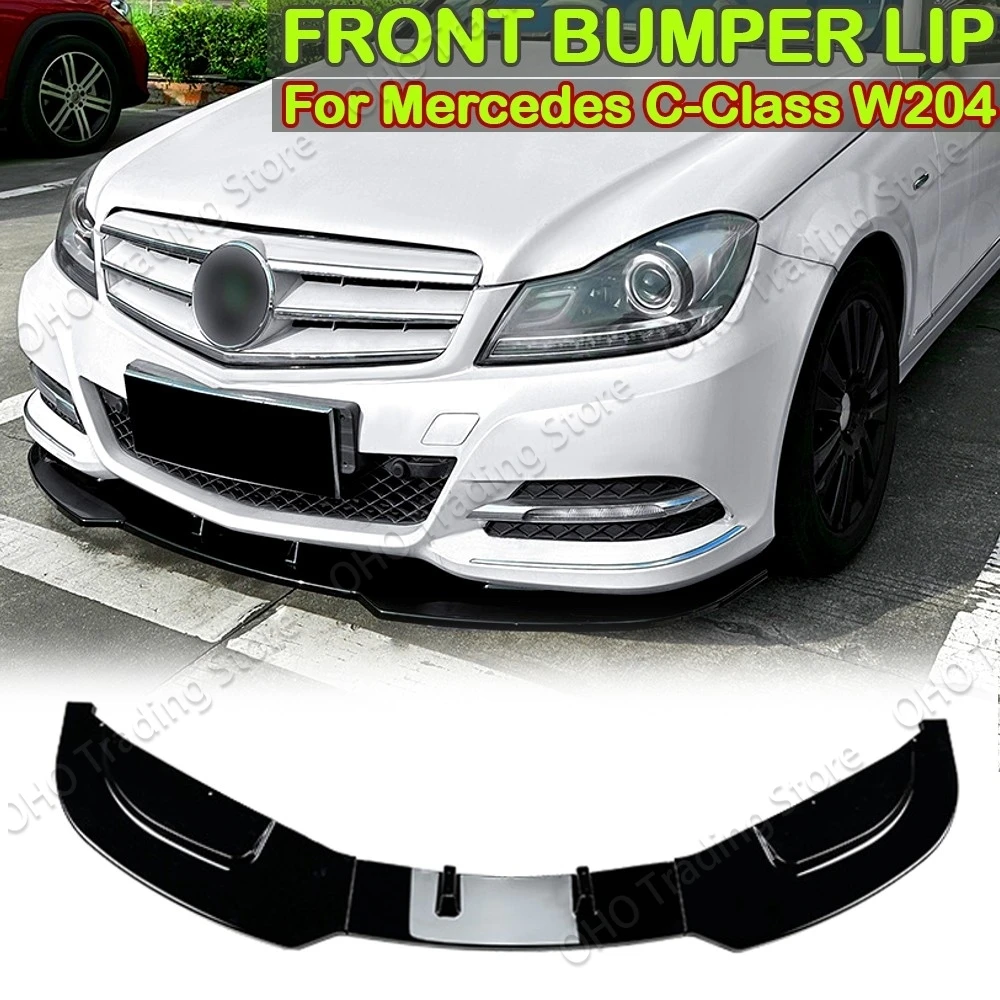 Front Bumper Lip Splitter Spoiler Bumper Tuning For Mercedes Benz C class W204 S204 C204 C200 C250 C300 C350 Standard 2011-2014
Front Bumper Lip Splitter Spoiler Bumper Tuning For Mercedes Benz C class W204 S204 C204 C200 C250 C300 C350 Standard 2011-2014