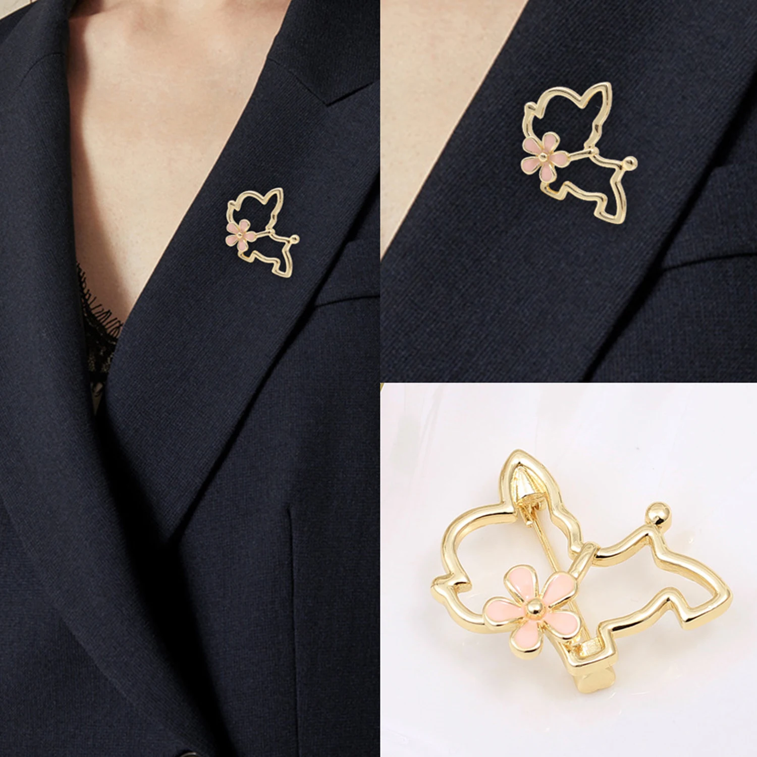 Cute Metal Hollow Dog Enamel Pin Cartoon Flower Puppy Brooches For Women Kids Pet Puppy Badge Brooch Jewelry Clothes Accessories
Cute Metal Hollow Dog Enamel Pin Cartoon Flower Puppy Brooches For Women Kids Pet Puppy Badge Brooch Jewelry Clothes Accessories