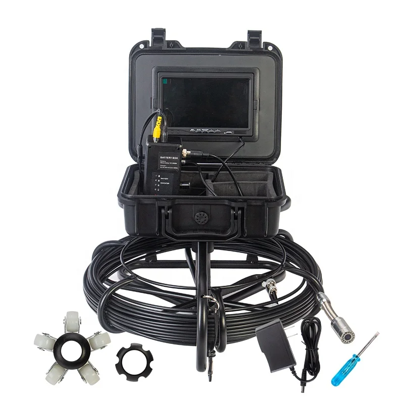 1080P Hd High Resolution Plumbers Sewer Industrial Endoscope Pipe Inspection Video Camera
1080P Hd High Resolution Plumbers Sewer Industrial Endoscope Pipe Inspection Video Camera