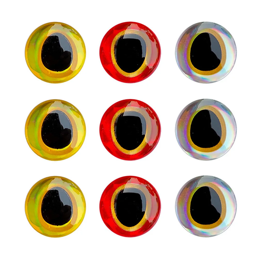 Eyes Fishing Lure Eyes Fishing For Fly Tying Lure Stickers 12mm 3D-Holographic 6mm 8mm Durable Parts Practical Useful
Eyes Fishing Lure Eyes Fishing For Fly Tying Lure Stickers 12mm 3D-Holographic 6mm 8mm Durable Parts Practical Useful
