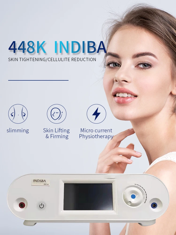 INDIBA Weight Loss Body Slimming Machine Tecartherapy Penetrates 12CM Under the Skin Deep Health Care Spa & 448khz Tecar Machine
INDIBA Weight Loss Body Slimming Machine Tecartherapy Penetrates 12CM Under the Skin Deep Health Care Spa & 448khz Tecar Machine