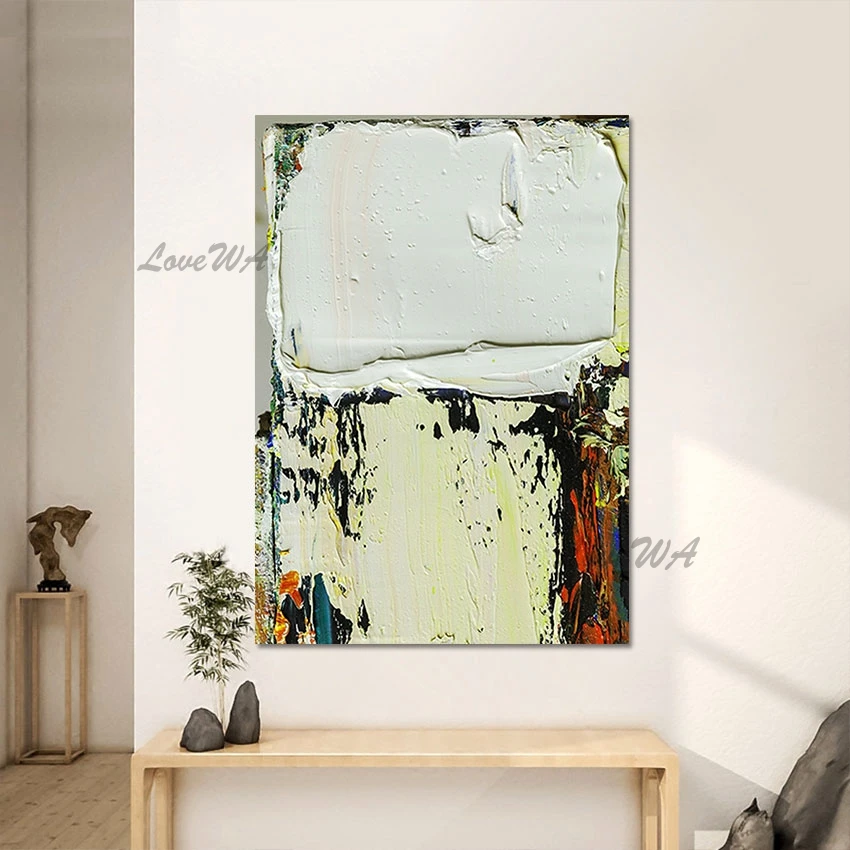 Abstract Palette Knife Thick Oil Paintings Art Colors Block 100% Hand-painted Unframed Wall Decor Canvas Roll Christmas Gift
Abstract Palette Knife Thick Oil Paintings Art Colors Block 100% Hand-painted Unframed Wall Decor Canvas Roll Christmas Gift