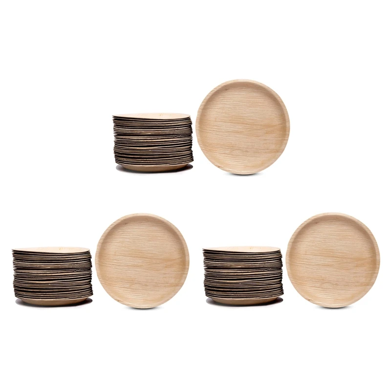 Compostable, Biodegradable, Disposable Palm Leaf Plates Sturdy, Microwave & Oven Safe (60, 8 Inch Round Plates)
Compostable, Biodegradable, Disposable Palm Leaf Plates Sturdy, Microwave & Oven Safe (60, 8 Inch Round Plates)