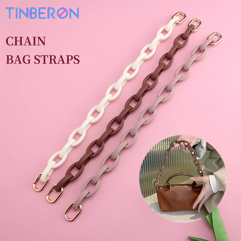 TINBERON Acrylic Bag Strap Mini Dumpling Bag Decorative Chain Handbag Handle Chain Bag Strap DIY Underarms Chain Bag Accessories
TINBERON Acrylic Bag Strap Mini Dumpling Bag Decorative Chain Handbag Handle Chain Bag Strap DIY Underarms Chain Bag Accessories